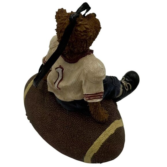 Boyds Bears 2004 Ornament Football Theme Teddy Bear Christmas Decoration - Picture 6 of 7